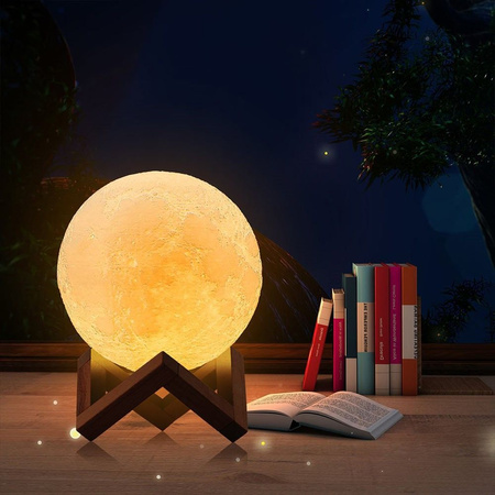 3D lamp - LUNA - 16 colors