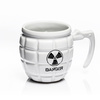 Grenade mug DANGER - WHITE