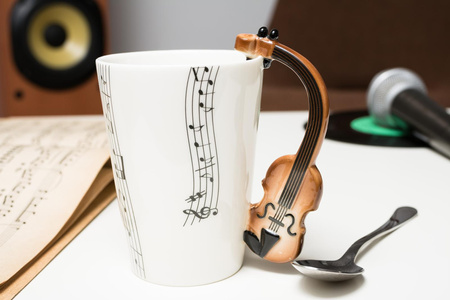 Music mug - VIOLIN