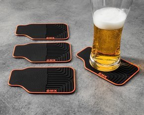 Coasters 4 pcs set CAR MAT