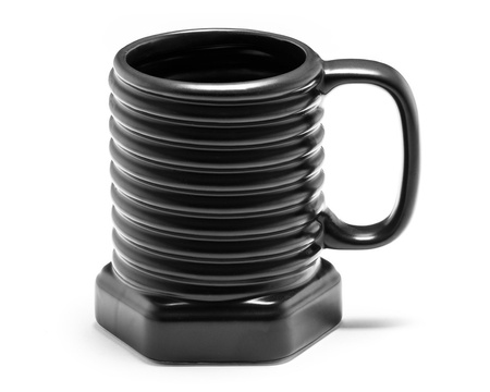 Screw mug - BLACK