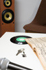 Music key ring - guitar