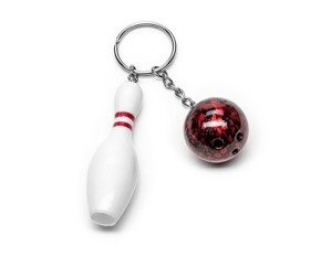 Sport keychain - bowling