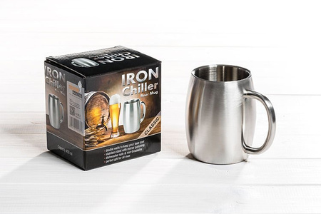 Beer mug IRON CHILLER (double wall) - classic