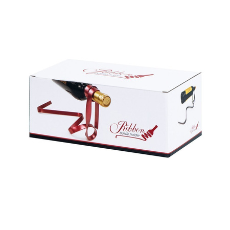 RIBBON bottle holder - RED