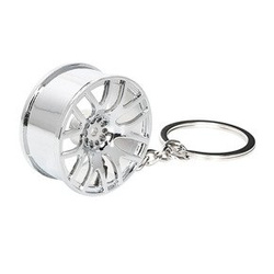 Moto rim keychain
