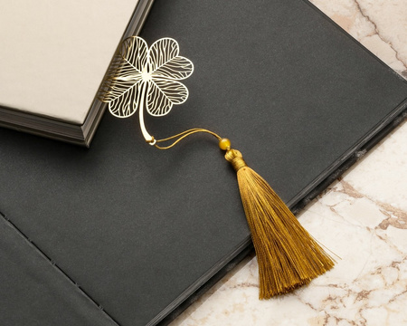 Bookmark FOUR-LEAF CLOVER