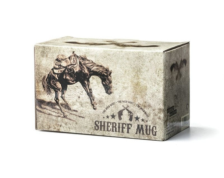 Sheriff mug - BLACK GUN