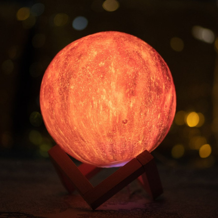 3D lamp - STARS - 16 colors