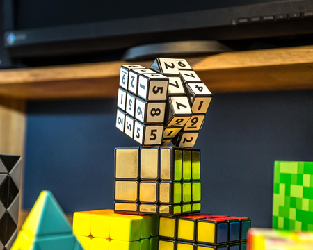 Kostka sudoku SPEED CUBE - BIAŁA