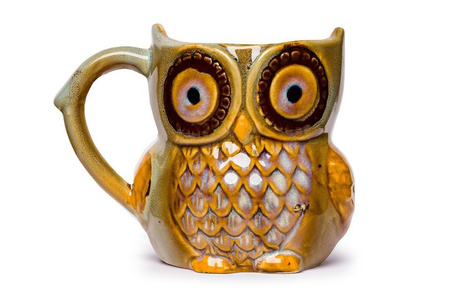 Owl mug - BLUE