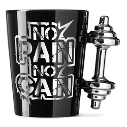 DUMBBELL mug - No pain no gain