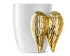 Angel wings mug - GOLDEN