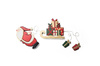 Figurine of Santa with sleighs