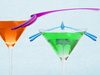 Dragonfly drink stirrer 4pcs.