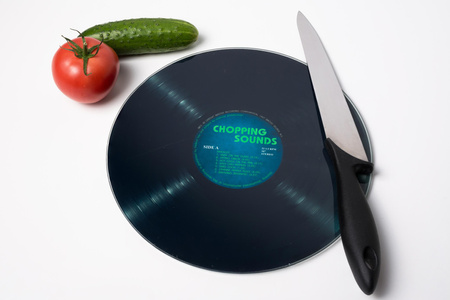 Chopping board Retro vinyl