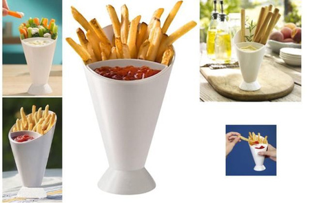 Dipping cone 2in1