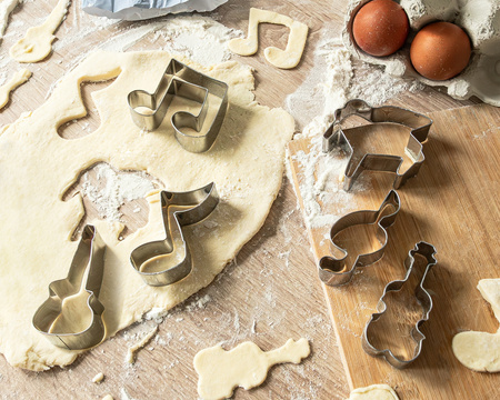 Cookie cutters MUSIC 6 pcs