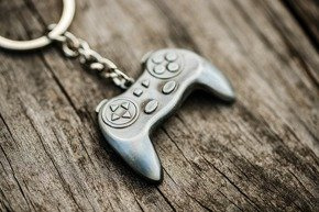 Gamer keychain