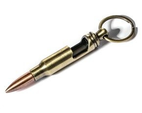 Bullet bottle opener