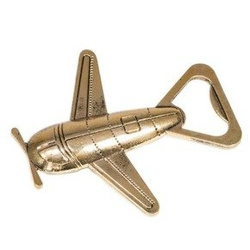 Bottle opener - retro style airplane