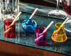 Chemistry plastic shot glasses 4 pcs