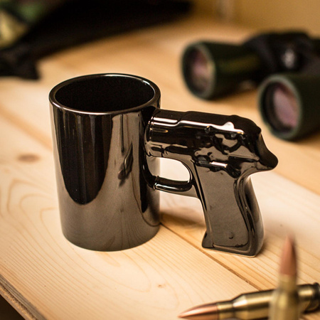Gun mug