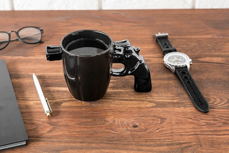 Sheriff mug - BLACK GUN