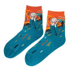 Art socks THE SCREAM