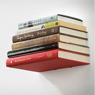 Invisible bookshelf