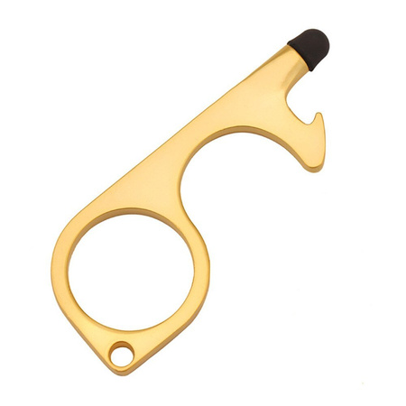 Contactless multitool keychain - GOLDEN