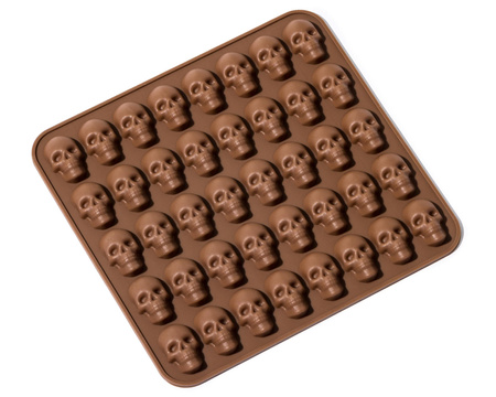 Gummy SKULLS jelly, chocolate, ice mould