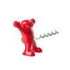 Happy man corkscrew