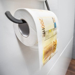 Toilet paper 200 EUR XL