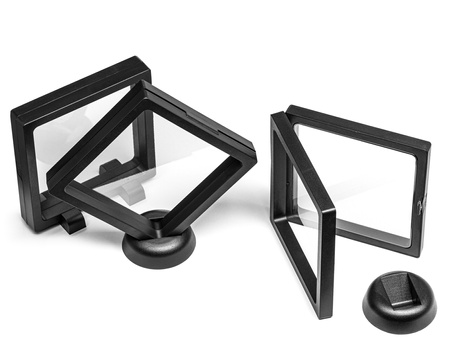 Display floating frames 3 pcs  - BLACK