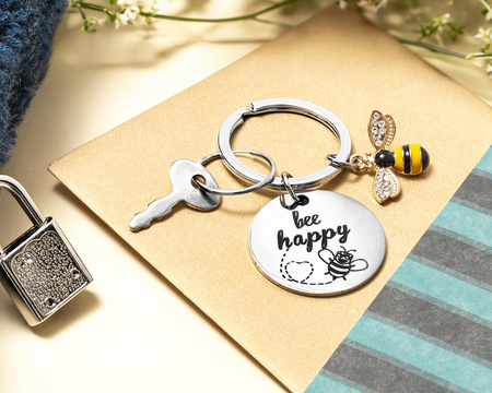 Brelok PSZCZÓŁKA - Bee happy!