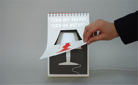 Page by page lamp