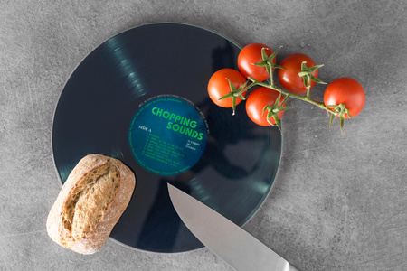 Chopping board Retro vinyl
