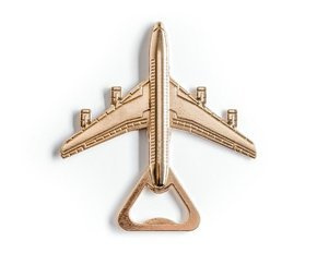 Bottle opener - jet airliner