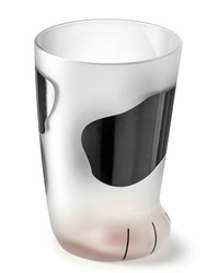 Cat paw cup black&white