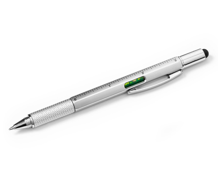 Multiool pen 6in1 - SILVER