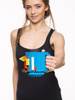 Block mug - BLUE