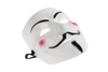 Anonymous mask, Guy Fawkes, V for Vendetta mask - WHITE