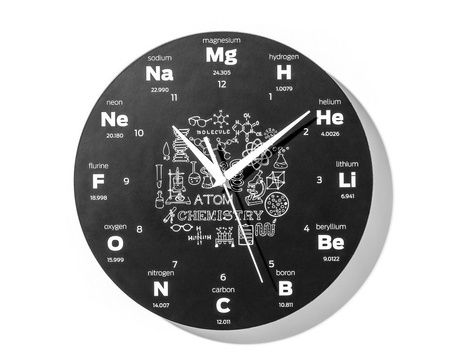 Wall clock CHEMISTRY 