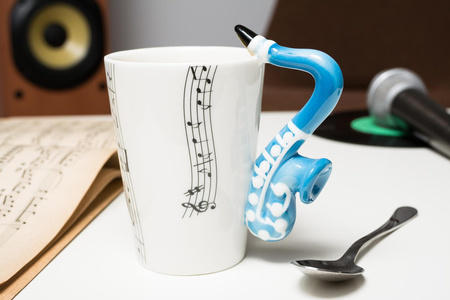Music mug - SAXOPHONE