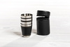 Stainless steel shot glass in case - 4 pcs set