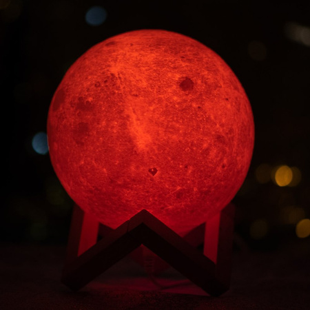 3D lamp - LUNA - 16 colors