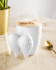 Angel wings mug - WHITE