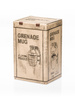Grenade mug with a PIN - BLACK