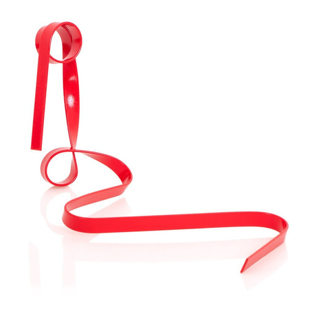 RIBBON bottle holder - RED